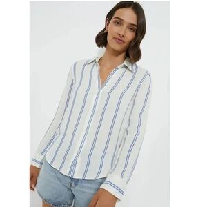 Faherty Dream Cotton Gauze Button Down Shirt Size Extra Small